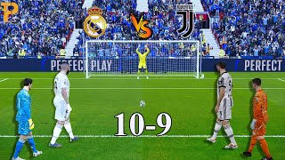 Real Madrid vs Juventus [ Longest Penalty Shootout]  eFootball™ PC Gameplay #judebellingham