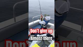 Kid lands a CHUNKY OCEAN WHITEFISH #fishing #kidsfishing