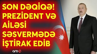 SON DƏQİQƏ! Prezident İlham Əliyev sükan arxasında: Ölkə başçısı və birinci xanım səs verdi - CANLI