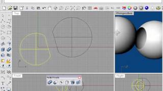 Learning Rhino---Boolean Tools