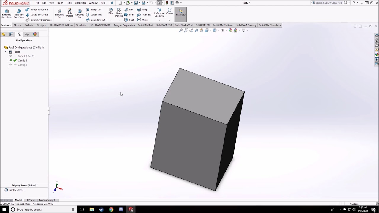 Solidworks Design Table Tutorial Youtube Solidworks Design Table Tutorial Youtube