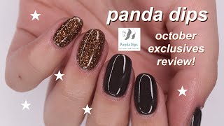 panda dips october exclusive collection review!