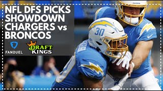NFL DFS Picks for Monday Night Showdown Chargers vs Broncos: FanDuel & DraftKings Lineup Advice
