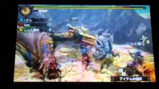 【MH4】Lさんと仲間達！高難度:狂竜戦線・轟きあり！