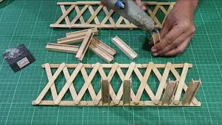 Making a popsicle stick bridge & testing it #116