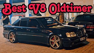 E 500 Burnout Mercedes Benz W124 Swap V8 5.0 Exhaust Sound | Best Oldtimer V8 Benz Ever