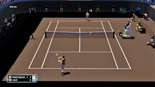 Marin Cilic vs Denis Shapovalov ATP Asfalto /AO.Tennis 2 |Online 22 [1080x60 fps] Gameplay PC