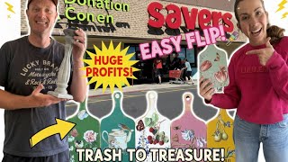 Savers & Goodwill Thrift Haul → QUICK Flips That Make Money FAST!