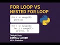 Python:Nested for loop