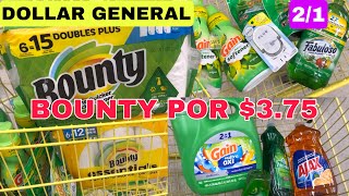 GAIN, BOUNTY , AJAX Y MÁS PRODUCTOS SÚPER ECONÓMICOS! DOLLAR GENERAL 2/1