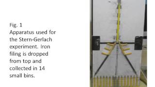 Stern-Gerlach Experiment Using Iron-Filing