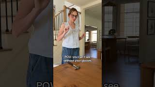 What happens when you forget your glasses 👓😂 #comedy #shorts #fail