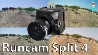 Runcam Split 4 Full Sized Flight Footage (Watch In 4k)