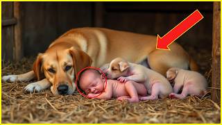 A DOG GIVES BIRTH TO A HUMAN BABY AND LEAVES THE OWNER SHOCKED WITH WHAT THEY DISCOVER...