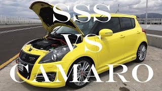 Suzuki Swift Sport VS Chevrolet Camaro | Track Day