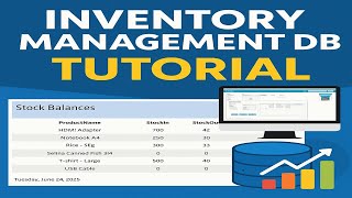 ๐ Master Inventory Management with MS Access โ Step-by-Step Tutorial