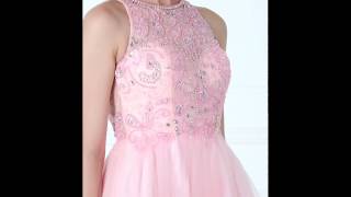 Prom 2017 \u0026 Homecoming 2017 New Short Pink Dress from Hebeos Online