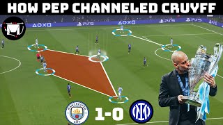 How Pep Changed His Tactics To Win The Champions League | Tactical Analysis : Man City 1-0 Inter |