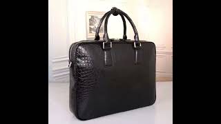 Crocodile Leather Briefcase