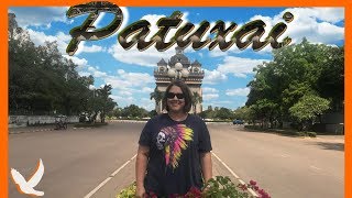 To the Top of Patuxai Monument in Vientiane | Laos