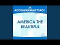 America the Beautiful (High Key A-Bb-B Without Background Vocals)