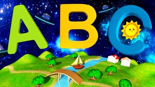 ABCs Outer Space | Nursery Rhymes & Kids Songs - ABCs and 123s | Learn with Little Baby Bum