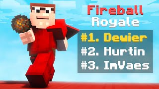 I Got Rank #1 In Minemen Club's New Mode (Fireball Royale)
