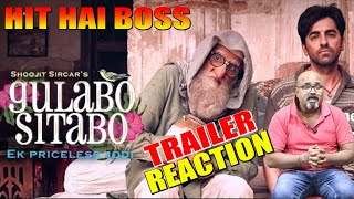 Gulabo Sitabo - Trailer REACTION BY NARENDRA | Amitabh Bachchan, Ayushmann Khurrana | Shoojit, Juhi