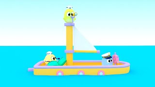 Giligilis - Sailing Away 🙃  Best Cartoons for Babies - Super Toons TV
