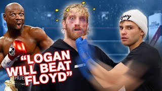 I Taught @loganpaulvlogs How To Knockout Floyd Mayweather! | Ryan Garcia Vlogs