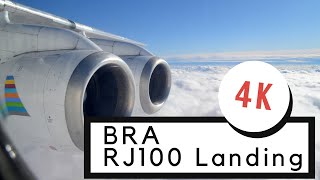 [4K] FlygBra Avro RJ100 landing- ONE DAY BEFORE RETIREMENT