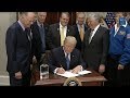 President Trump Participates in a Signing Ceremony for Space Policy Directive - 1