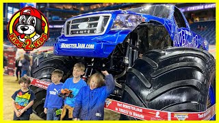 Best Day of My Son's Life! (Monster Jam Pit Party & Freestyle Moments 2022 DETROIT)