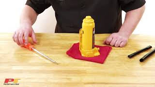How to Bleed a Bottle Jack