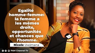 #SmartMind:Egalité homme-femme/ la femme a les mêmes droits, opportunités et chances que l'homme.