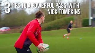 How to improve your Rugby Pass with Nick Tompkins, Saracens