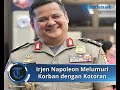 irjen napoleon bonaparte lumuri wajah muhammad kece dengan kotoran polisi memukul sambil melumuri