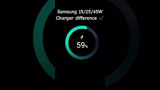 Samsung 15W / 25W / 65W charger test🔥 Samsung charger 🔌 super fast charger  #samsungcharger