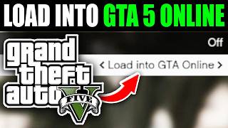 How To Load Into GTA 5 Online \u0026 Skip Story Mode - Easy Guide