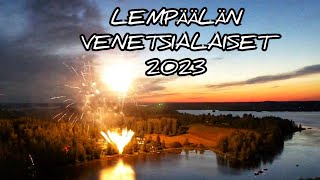 Lempäälän ilotulitus - Venetsialaiset 2023 | 4K