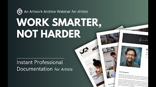 Present Your Art Work Like a Pro with Artwork Archive Reports