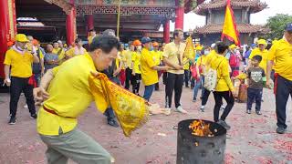 板橋懷德宮,眾乩參禮元帥,新營太子宮,歡迎定閱1100424