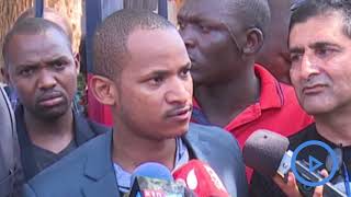 Embakasi East MP Babu Owino gives an account of his arrest