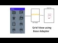 Android studio | How to use grid view in Android Studio