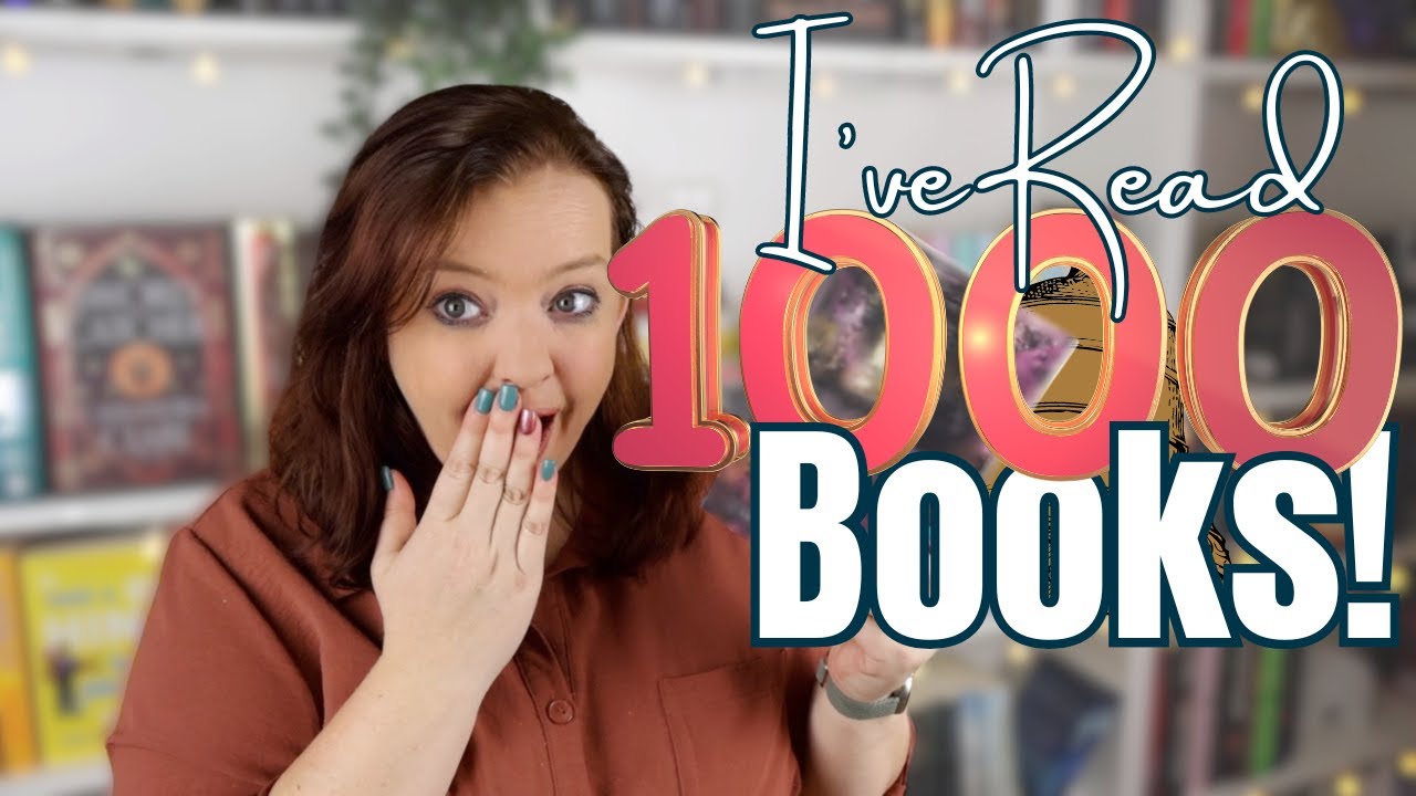 Reading My 1 000th Book Since Joining Booktube Reading Vlog Youtube