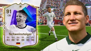 91 FC Pro Icon SBC Schweinsteiger.. STAY CLEAR! ✋ FC 25 Player Review