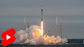 SpaceX Falcon 9 Transporter-4 launch and landing