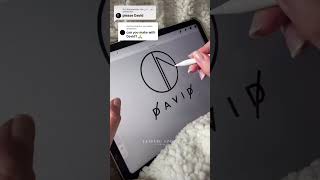 Mastering Letter Logos In Procreate Step By Step Tutorial Designprocess Procreate Letterlogo