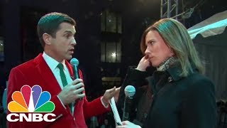 NYSE Talks Bitcoin And Lights Up The Christmas Tree | CNBC