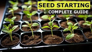 Seed Starting Masterclass: Complete Guide to Grow Seedlings